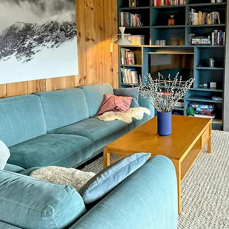 شقة Flat With Panoramic Views Of Hallingskarvet