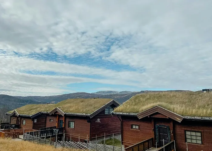 아파트 Leilighet Med Panoramautsikt Over Hallingskarvet 게일로
