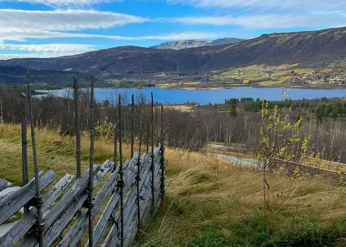 아파트 Leilighet Med Panoramautsikt Over Hallingskarvet 게일로